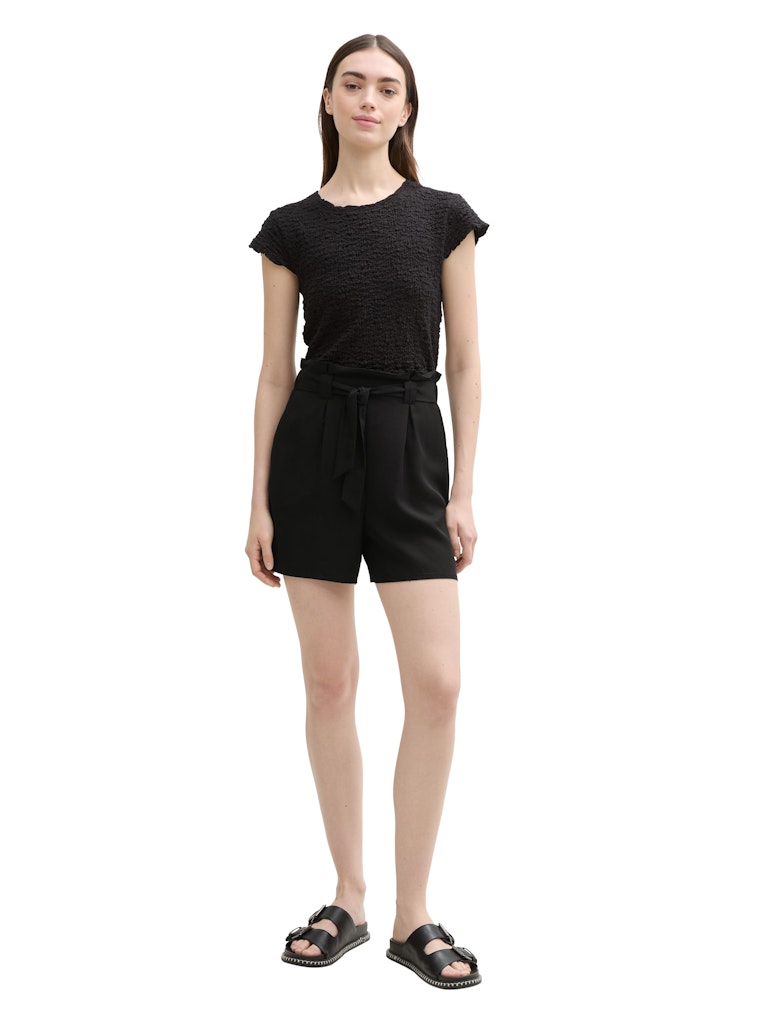 Tom Tailor denim Damen Shorts Deep Black