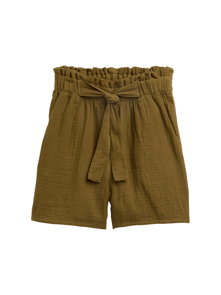 Tom Tailor denim Damen Shorts Golden Olive Gr