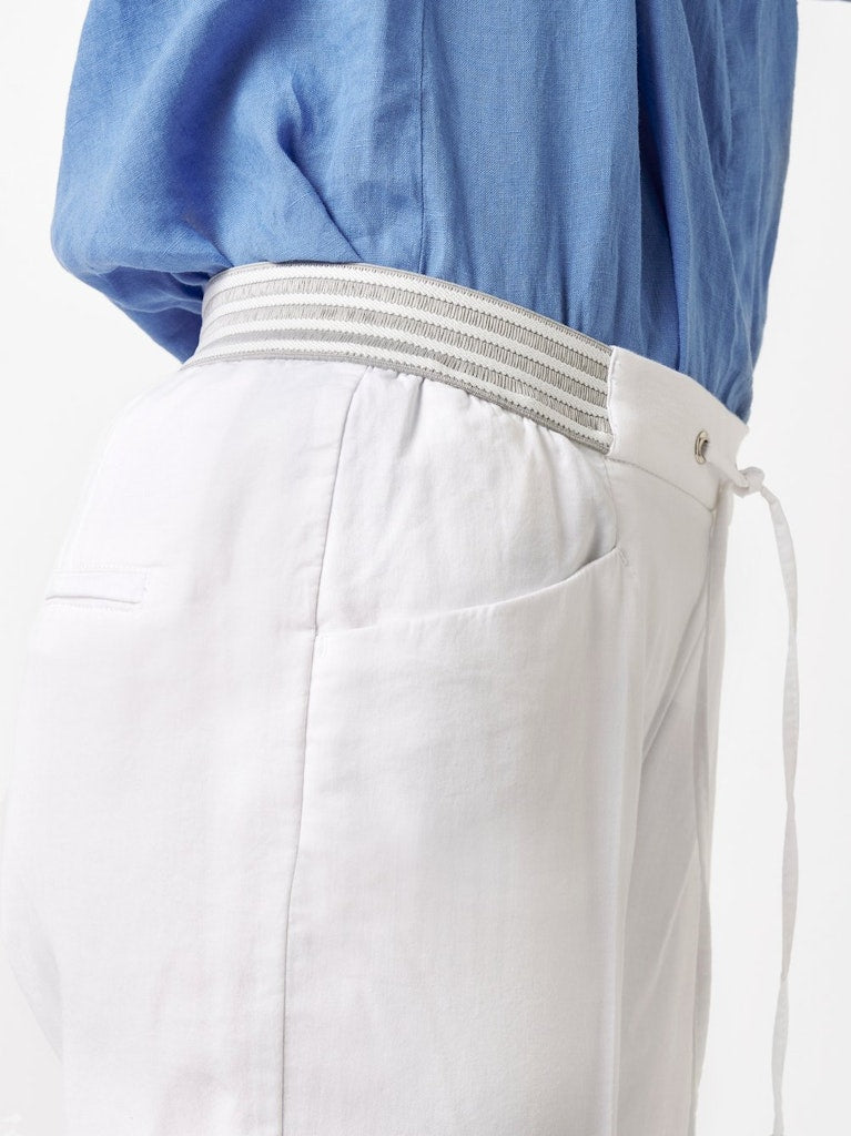 Toni Dress Damen Hosen White
