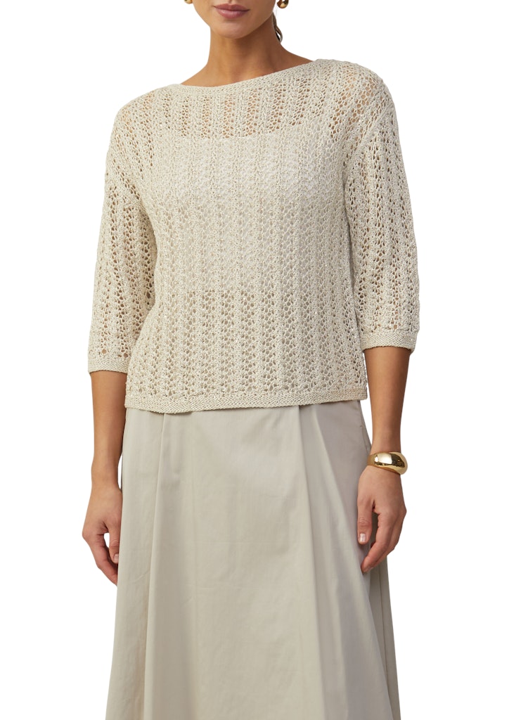 S. Oliver black Damen Pullover Brown