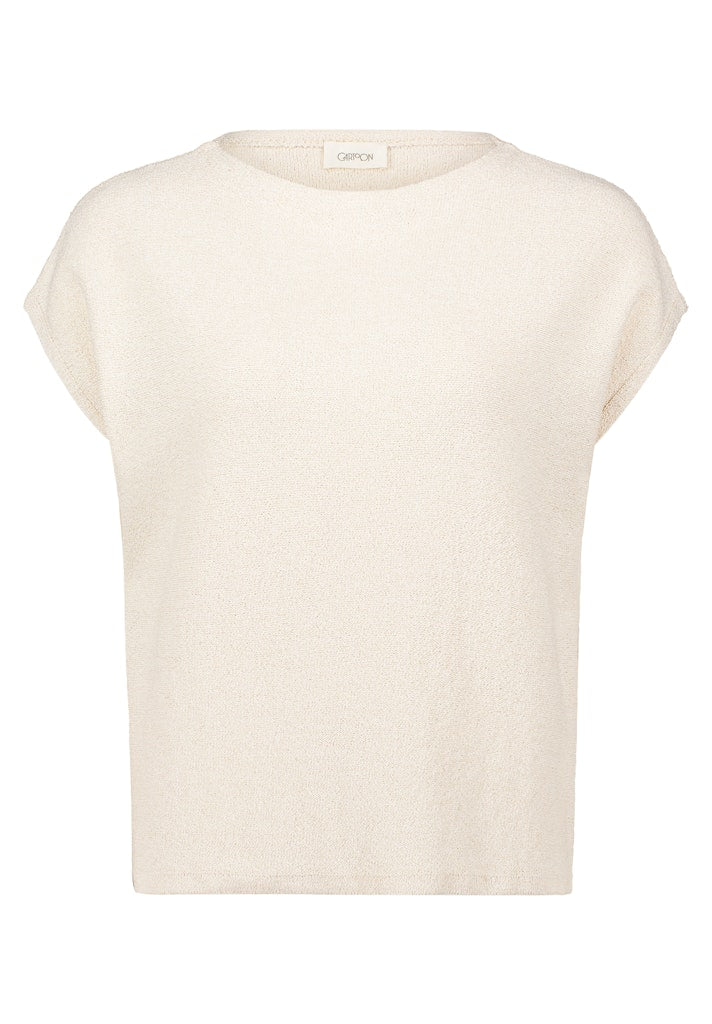 Cartoon Damen T-Shirts Nature Melange