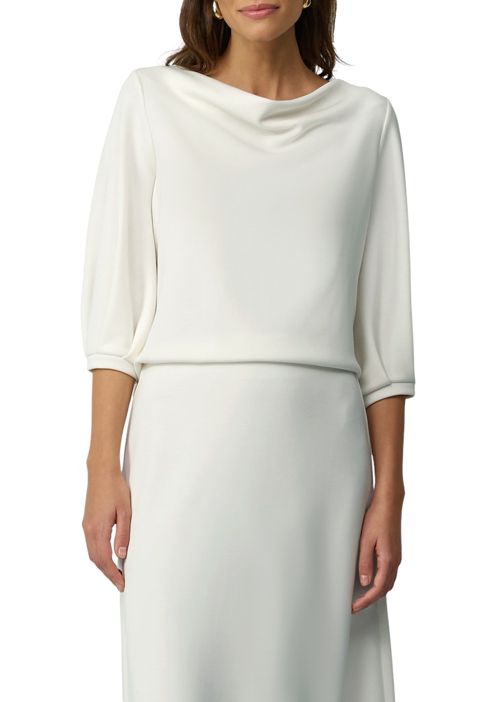 S. Oliver black Damen Sweatshirts White