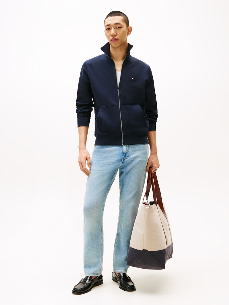 Tommy Hilfiger Herren Sweatjacken Dw Blue