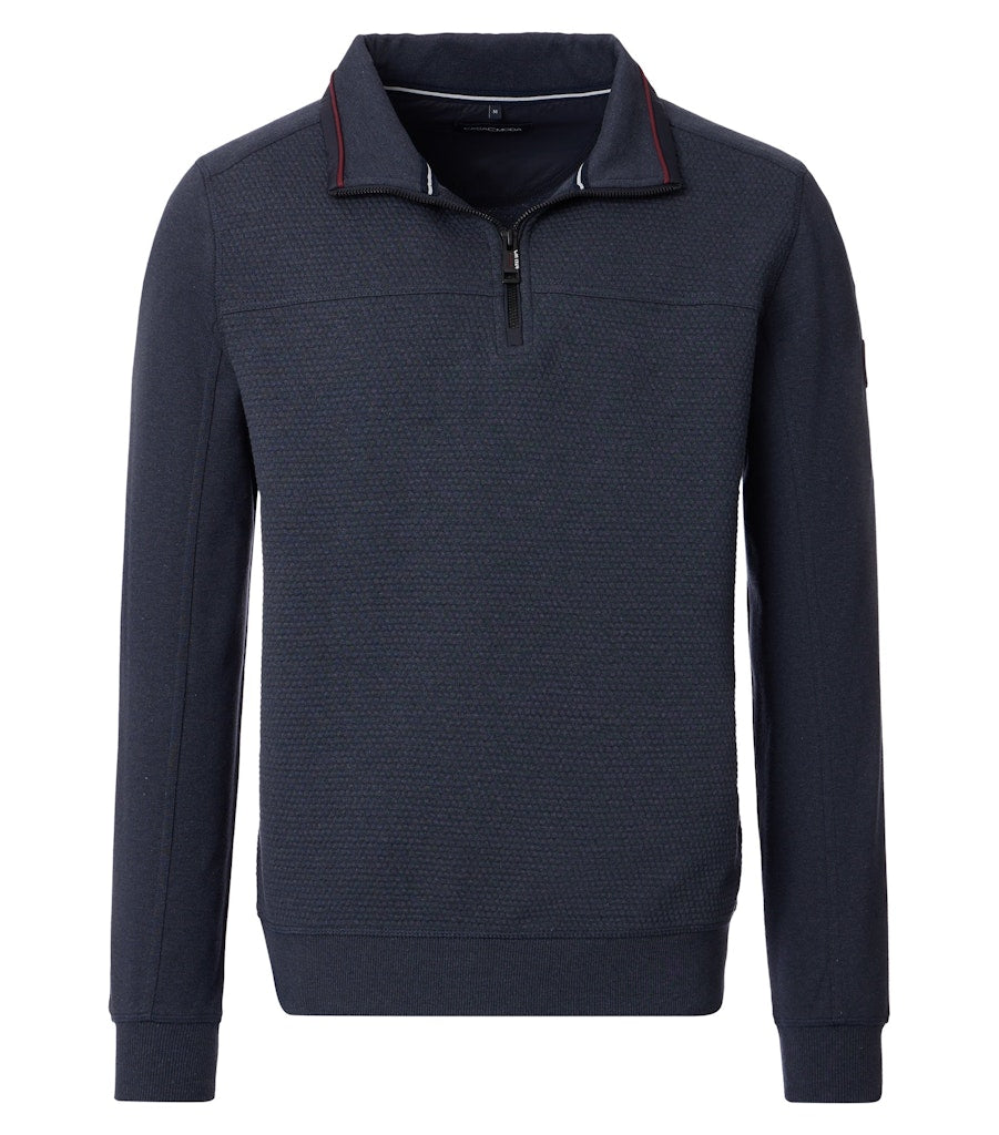 Casa Moda Herren Sweatshirts  Blau
