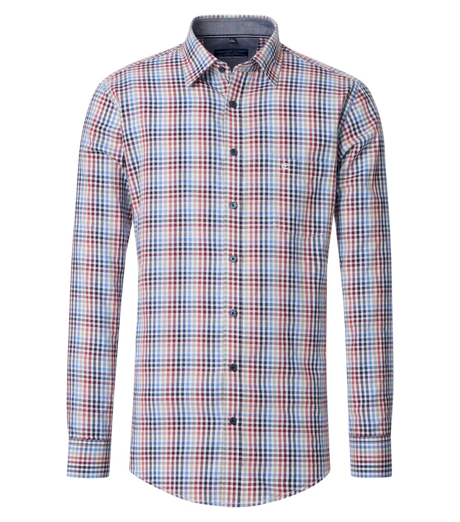 Casa Moda Herren Hemden  Rot