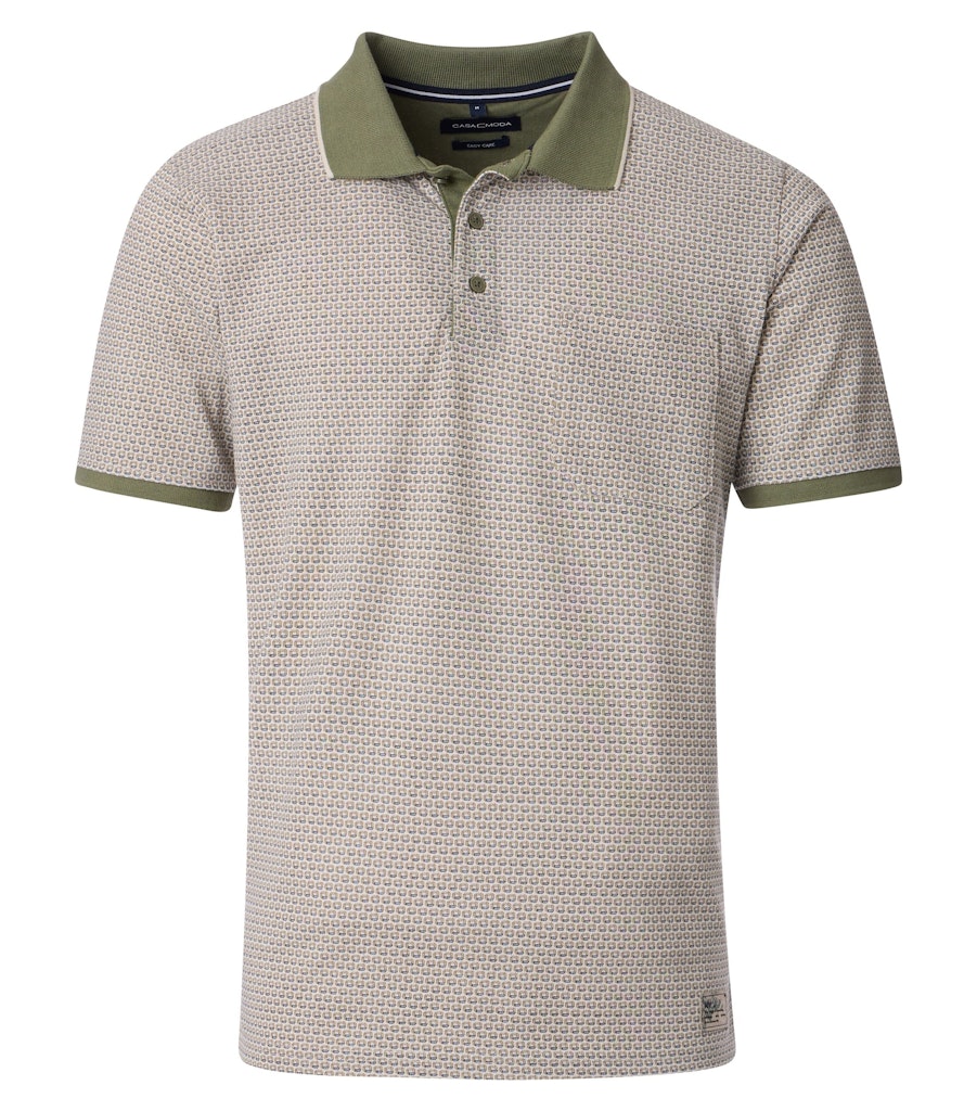 Casa Moda Herren Polo-Shirts  Gruen
