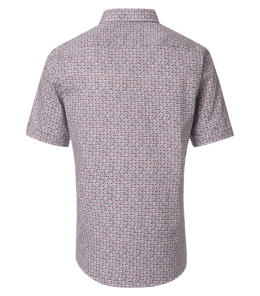 Casa Moda Herren Hemden kurz  Blau