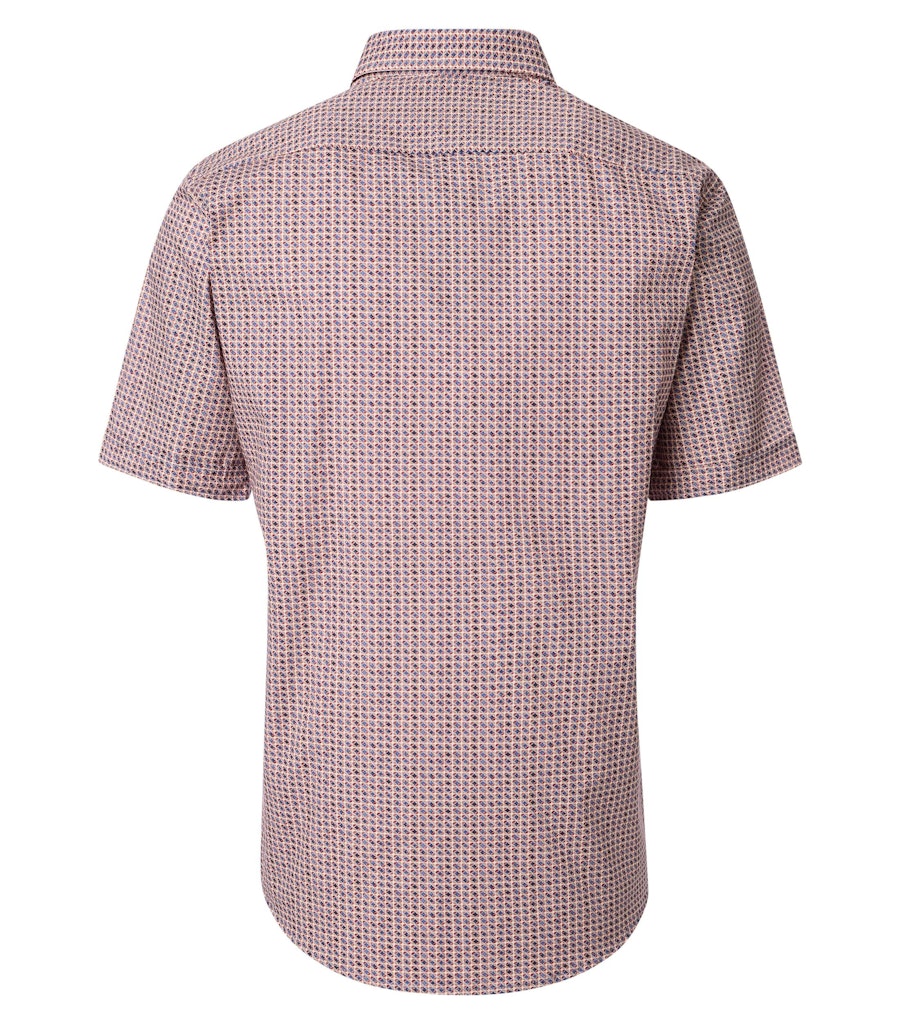 Casa Moda Herren Hemden kurz  Rot
