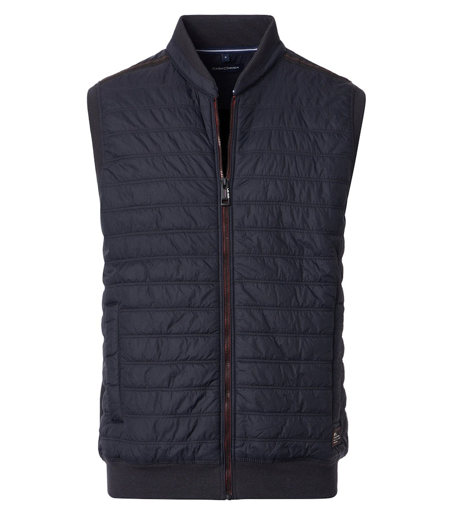 Casa Moda Herren Westen  Blau