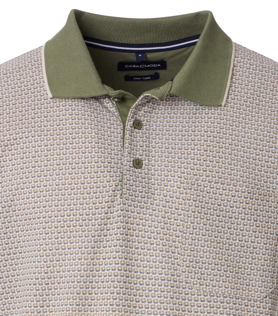 Casa Moda Herren Polo-Shirts  Gruen