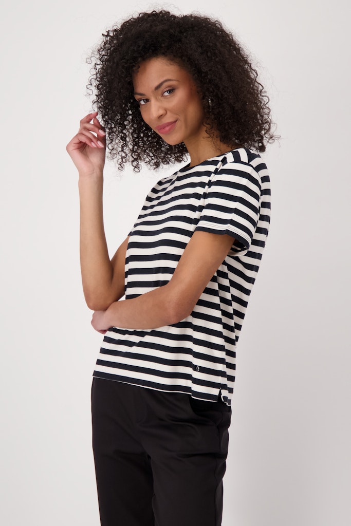 Monari Damen T-Shirts  Schwarz Rin