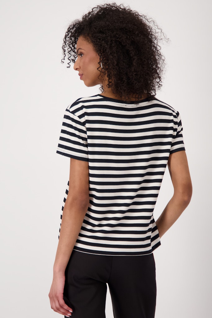 Monari Damen T-Shirts  Schwarz Rin