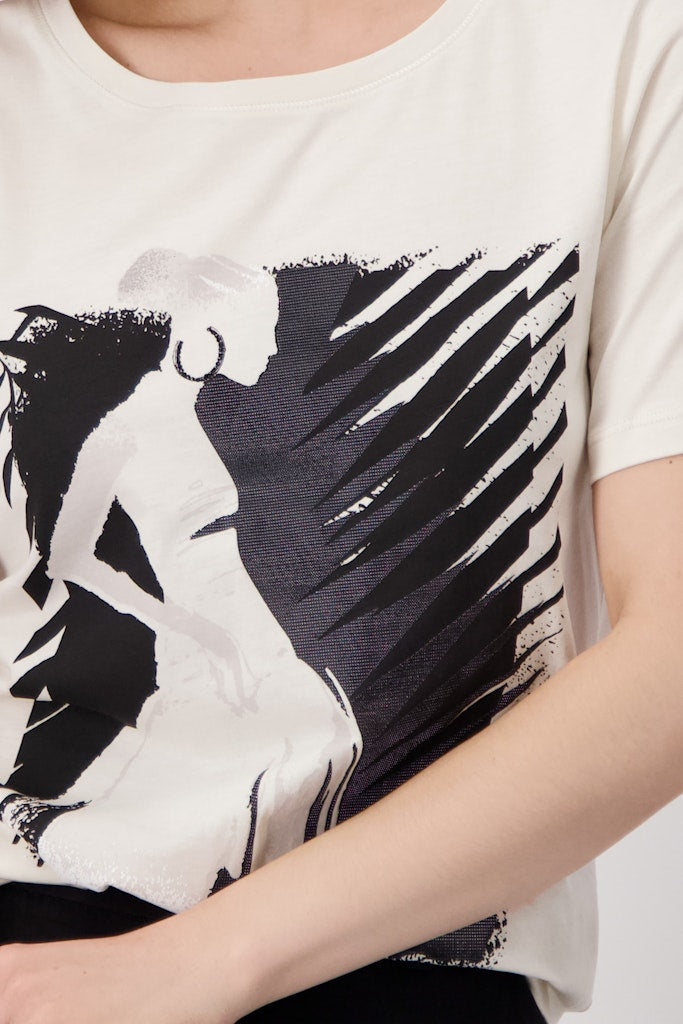 Monari Damen T-Shirts  Seashell