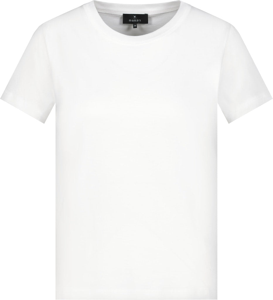 Monari Damen T-Shirts  Cream