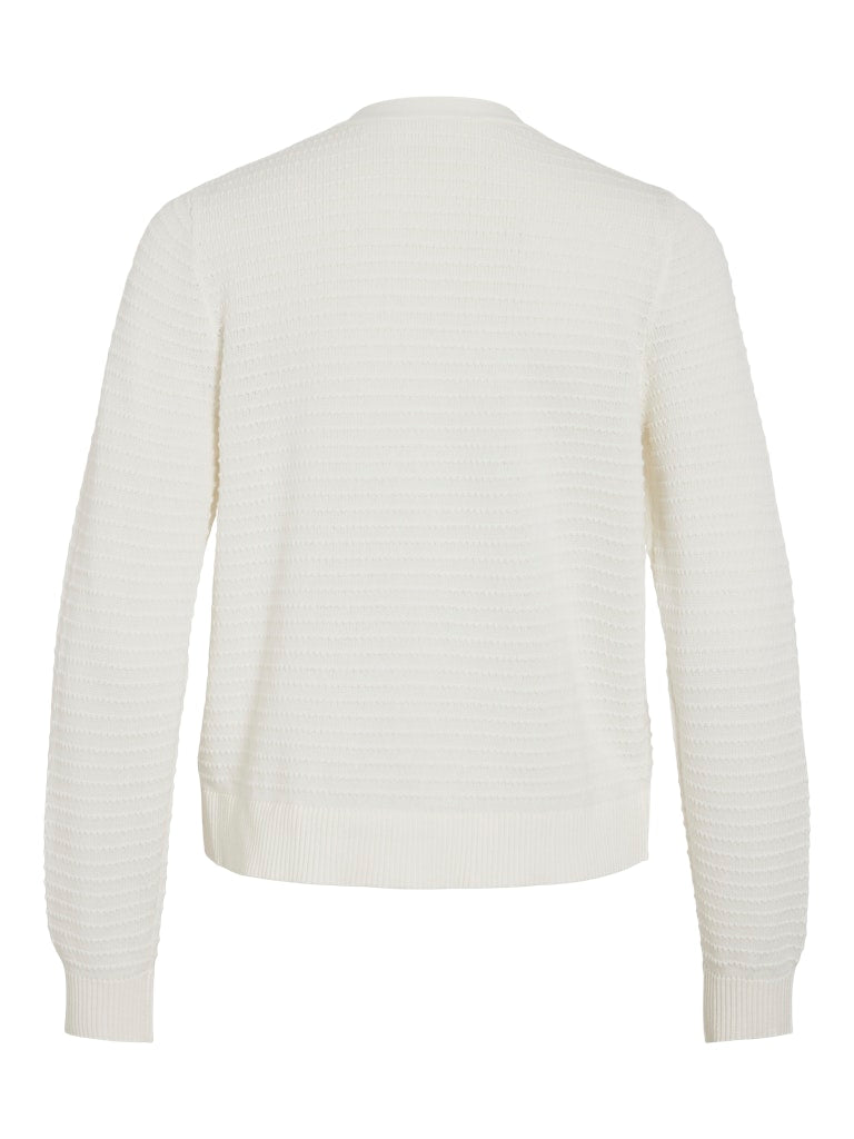 Strickjacke - White Alyssum