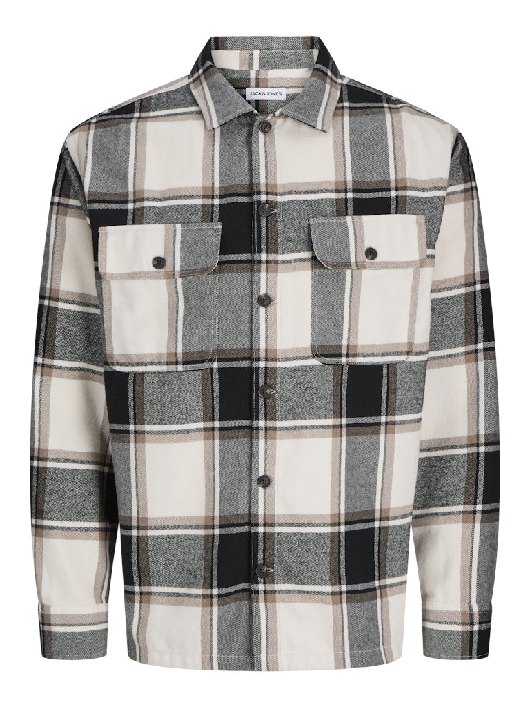 Jack & Jones Herren Hemden lang Crockery