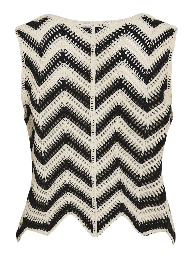 Vila Damen Tops Birch/Black