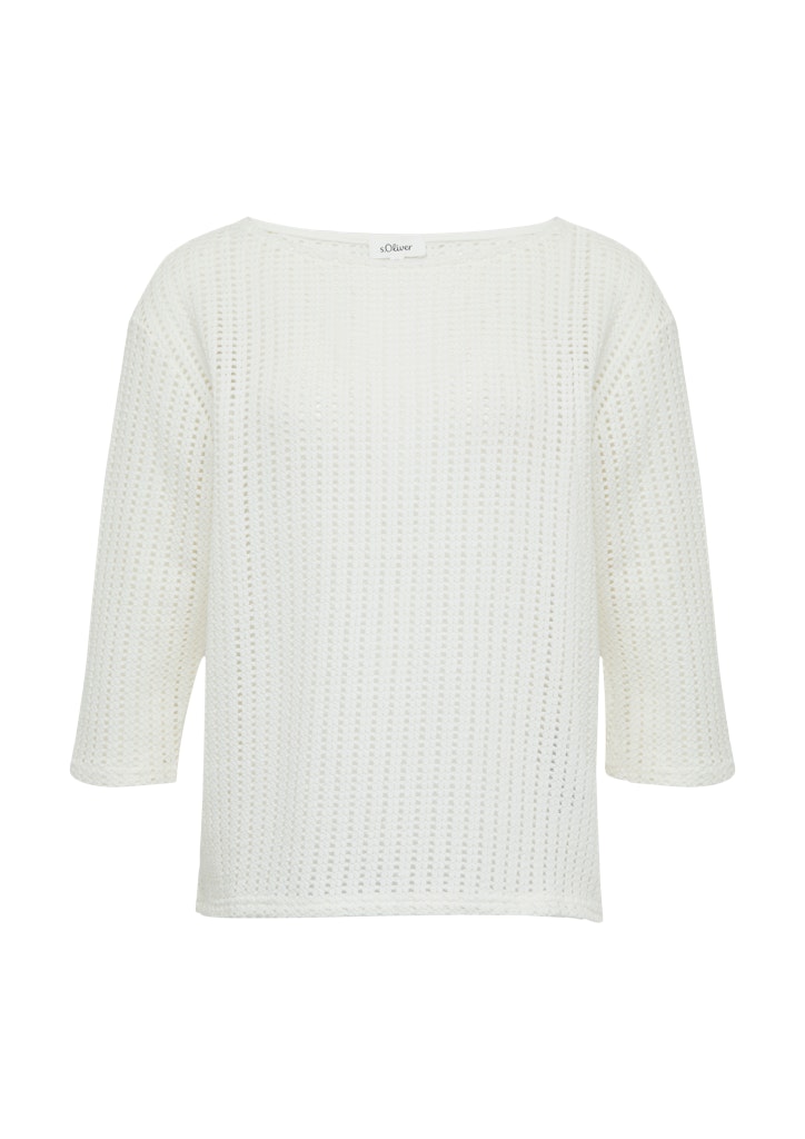 S. Oliver red Damen T-Shirts White