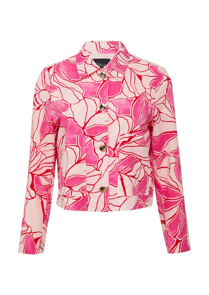 S. Oliver black Damen Blazer White
