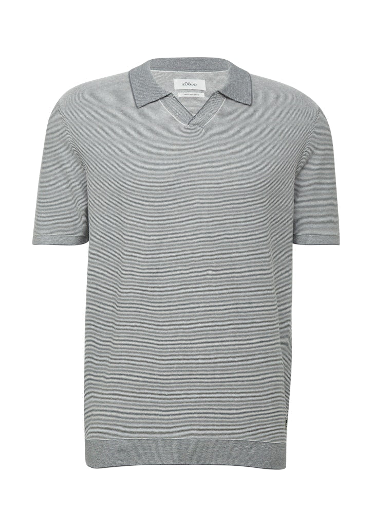S. Oliver red Herren Pullover Grey/Black