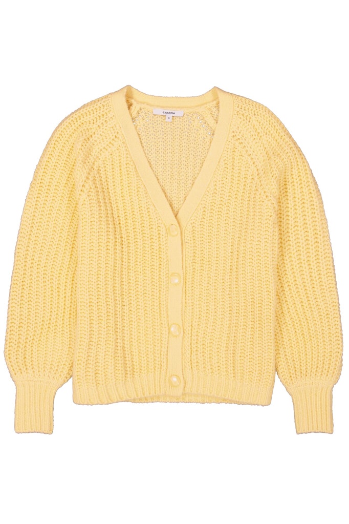 Garcia Damen Strickjacken Mellow Yellow