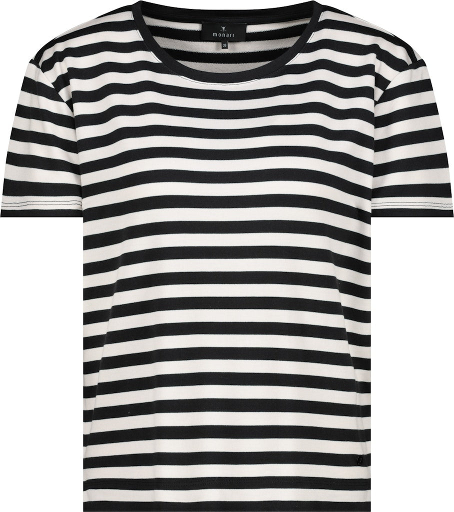 Monari Damen T-Shirts  Schwarz Rin
