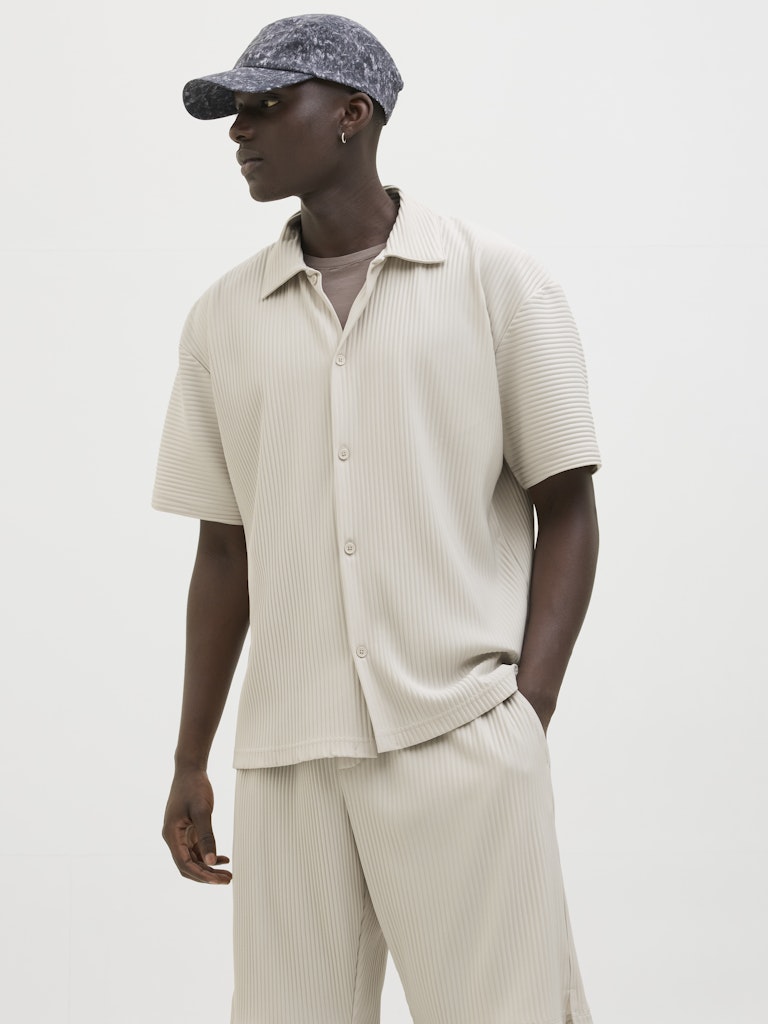Jack & Jones Herren Hemden lang Moonbeam