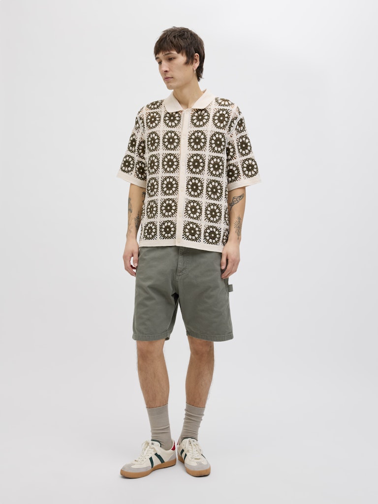 Jack & Jones Herren Shorts Mulled Basil