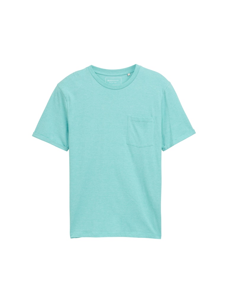 Tom Tailor denim Herren T-Shirts kurz Waterfall Green
