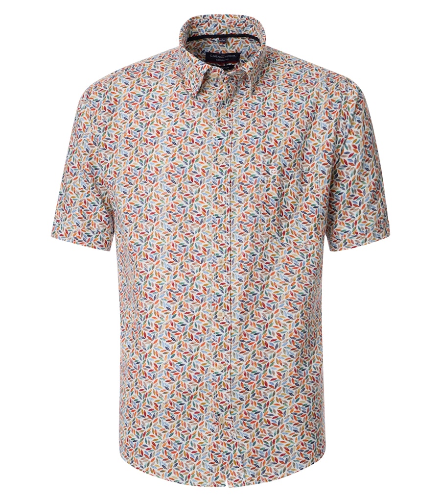 Casa Moda Herren Hemden kurz  Rot