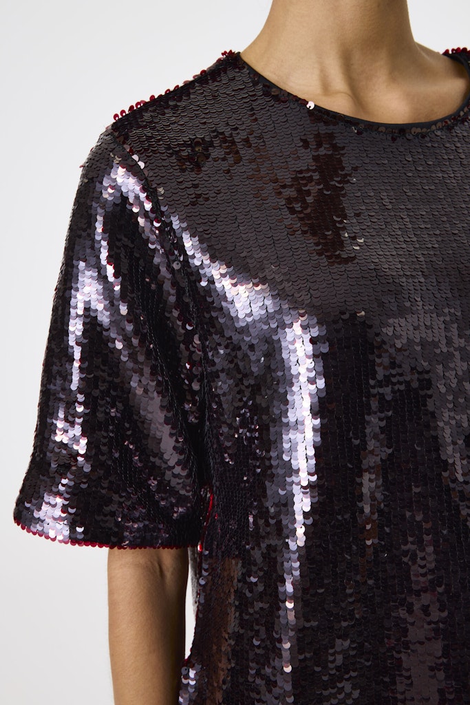 Garcia Damen T-Shirts Scarlet Oak