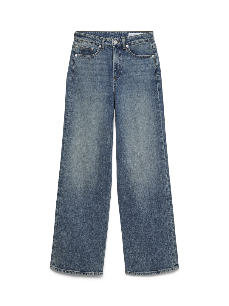 Vero Moda Damen Jeans Medium Blue Den
