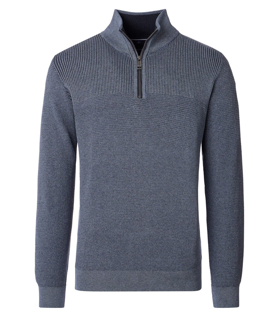 Casa Moda Herren Pullover  Silber