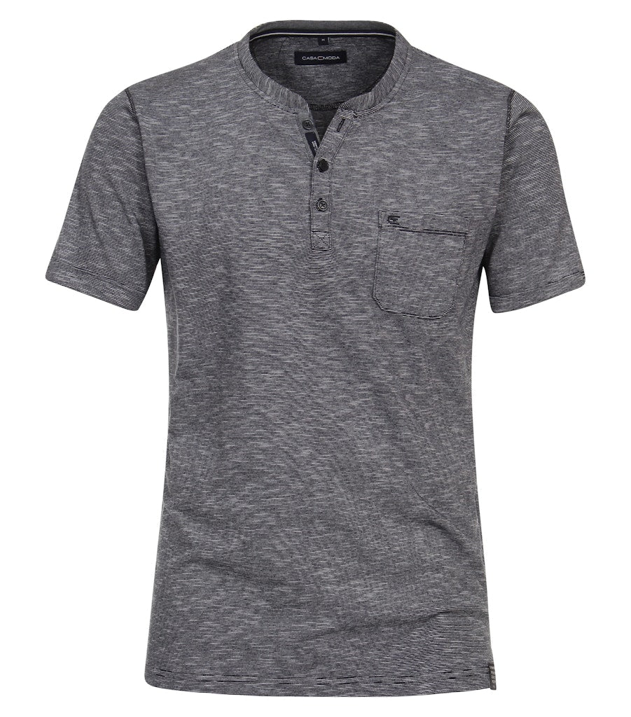 Casa Moda Herren T-Shirts kurz  Blau