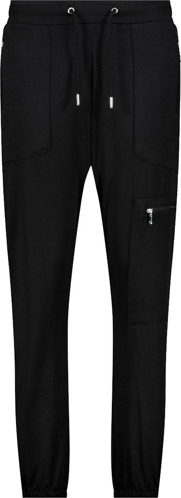 Monari Damen Hosen  Schwarz