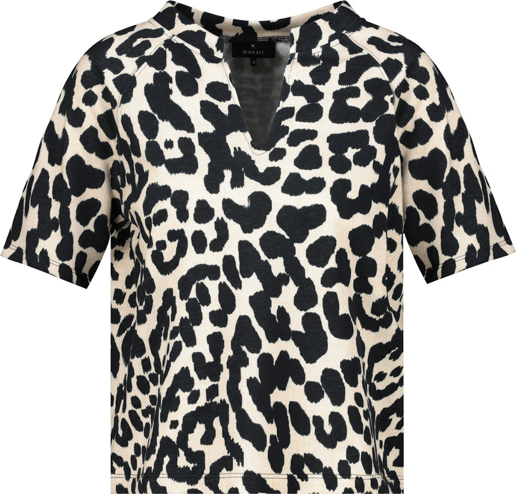 Monari Damen T-Shirts  Schwarz Gem