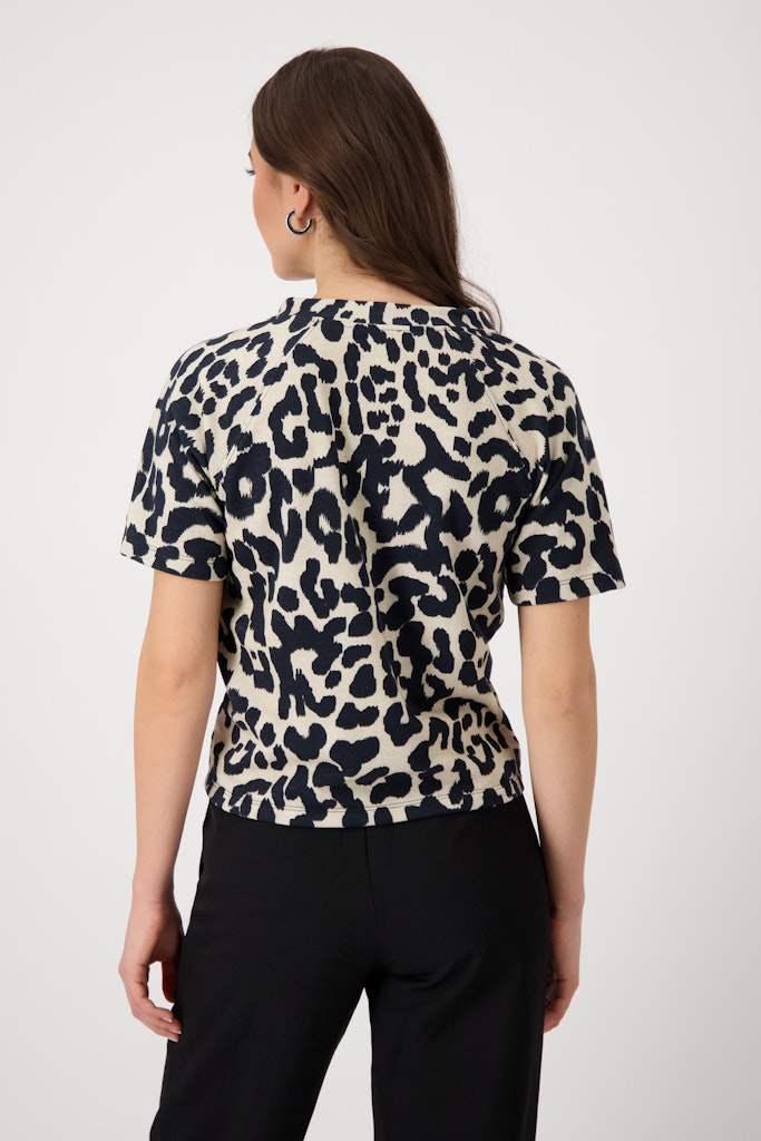 Monari Damen T-Shirts  Schwarz Gem