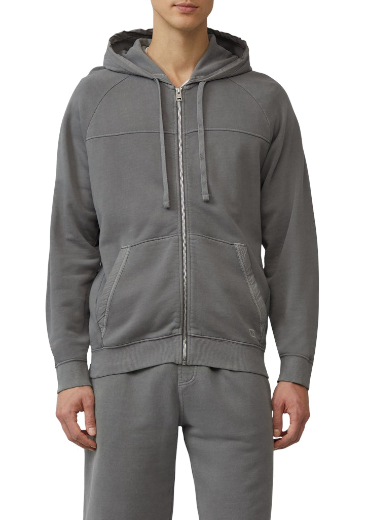 S. Oliver red Herren Sweatjacken Grey/Black