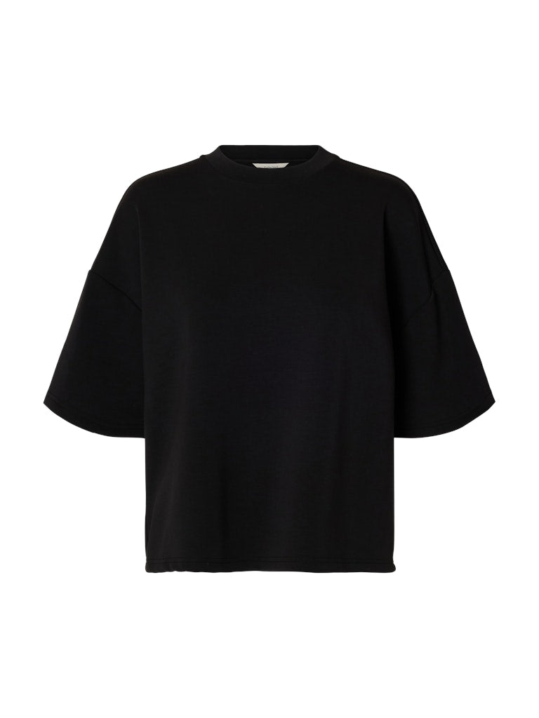 Selected Femme Damen T-Shirts Black