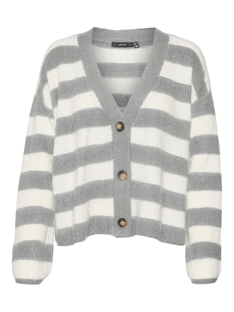 Vero Moda Damen Strickjacken Light Grey Mela