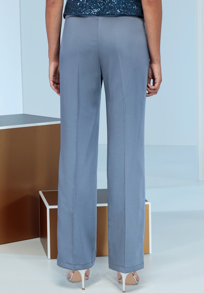 Bianca Damen Hosen Smoke Blue