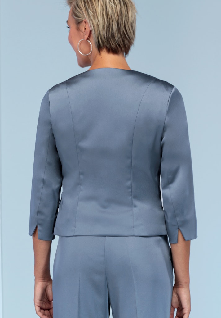 Bianca Damen Blazer Smoke Blue