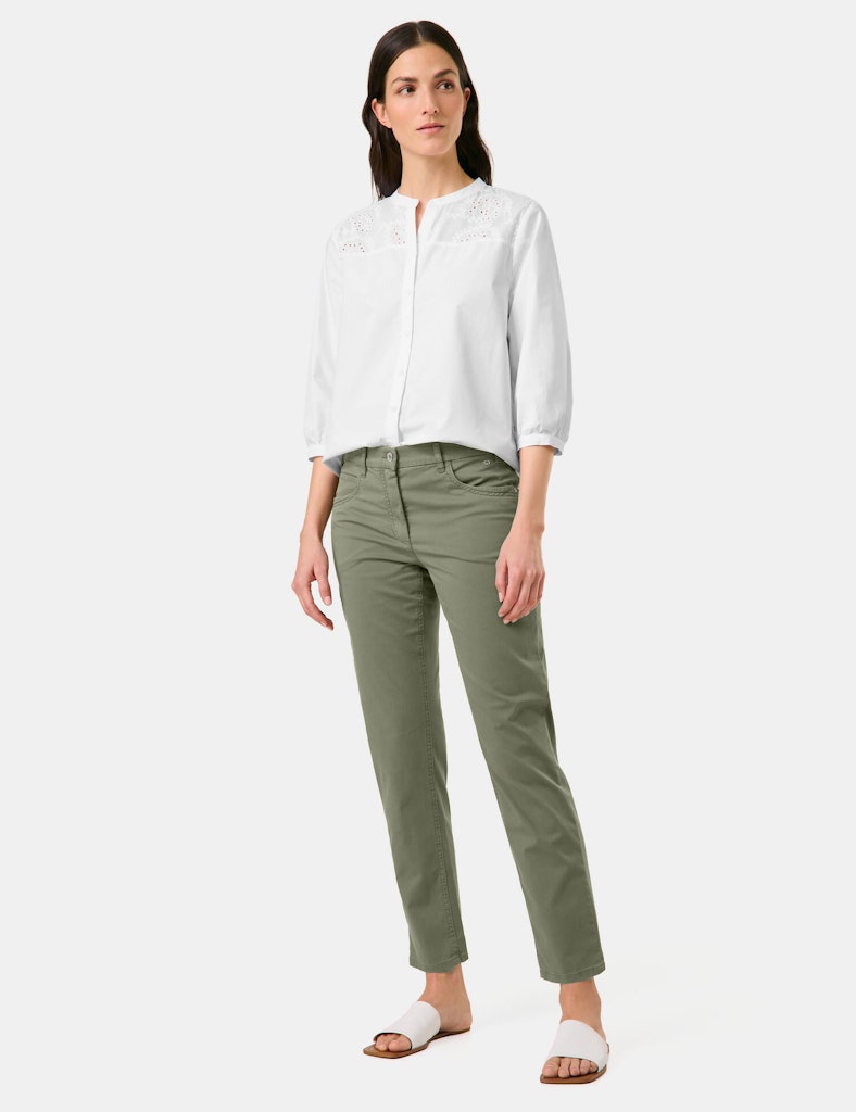 Gerry Weber Damen Hosen Thyme Washed