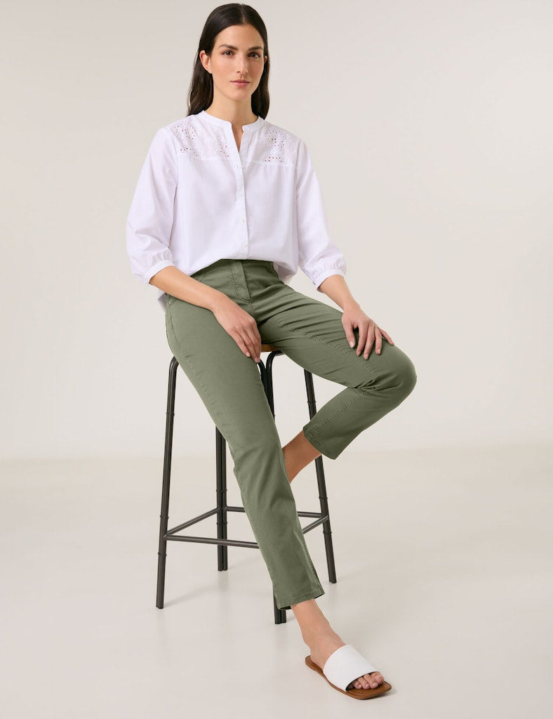 Gerry Weber Damen Hosen Thyme Washed