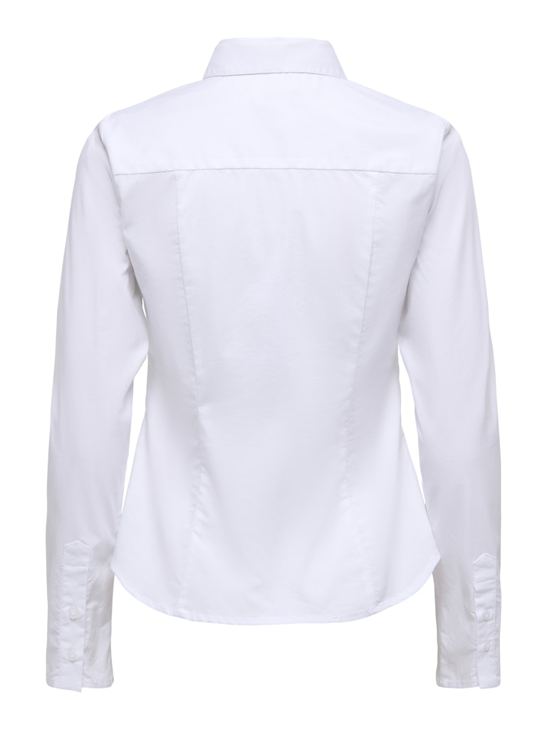 only Damen Blusen Bright White