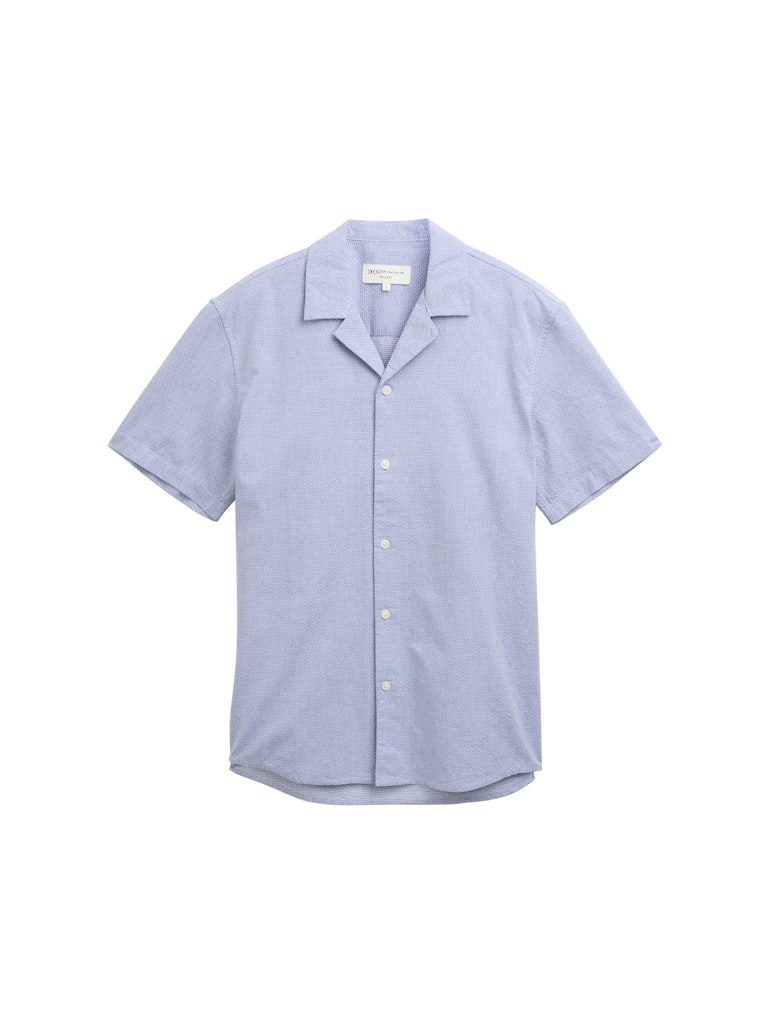 Tom Tailor denim Herren Hemden kurz Sodalite Blue D