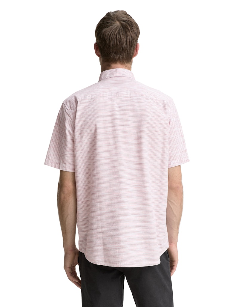 Tom Tailor Herren Hemden kurz Orange Irregula