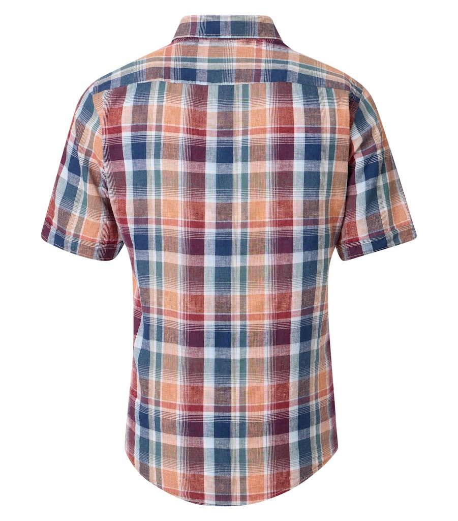 Casa Moda Herren Hemden kurz  Orange