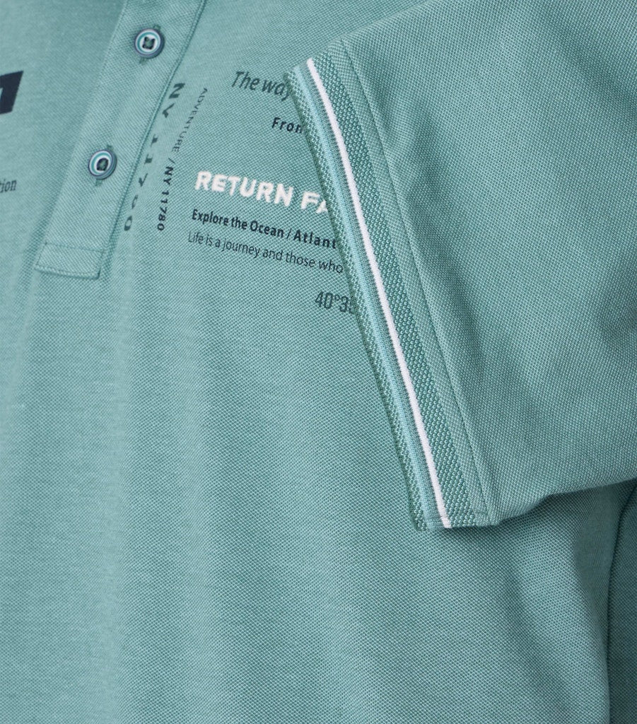 Casa Moda Herren Polo-Shirts  Tuerkis