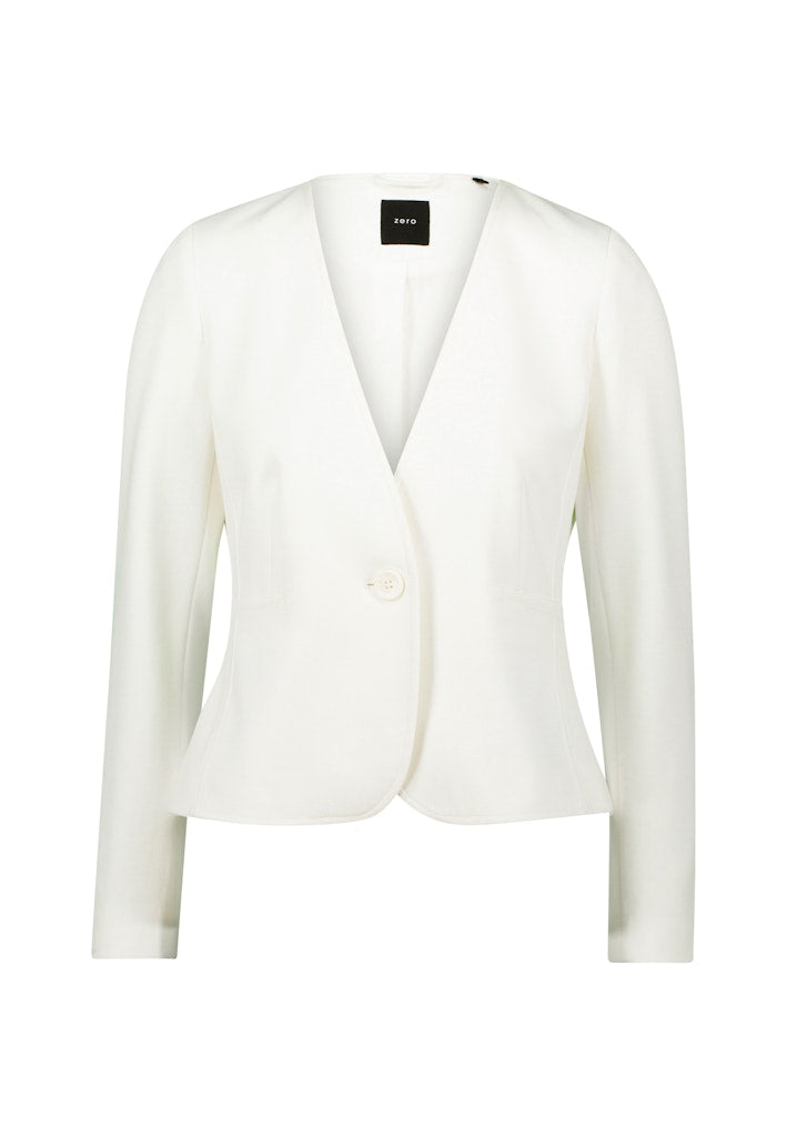 Zero Damen Blazer Offwhite